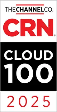 2025 CRN Cloud 100 award logo